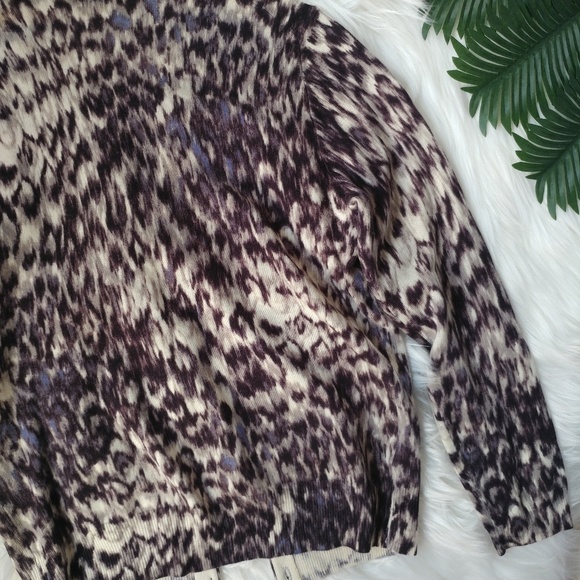 J.Crew Merino Wool Patterned Cardigan - Picture 7 of 7
